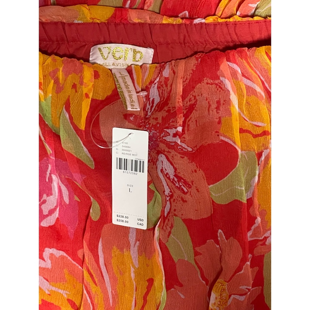 Anthropologie Ravenna Tiered Midi Dress NWT - SZ L - Picture 5 of 12